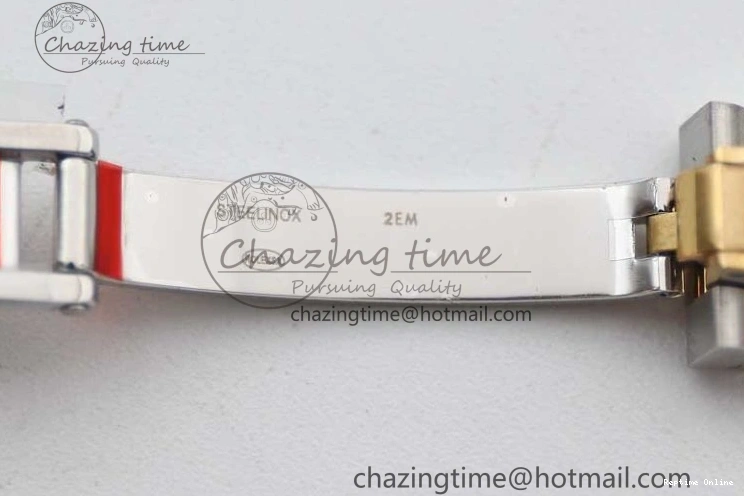 1219 Bright Lady DateJust 28 SS YG TWF Diamonds Bezel 1:1 Best Edition Green Dial Roman Markers on Jubilee Bracelet NH 2135